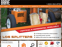 Tablet Screenshot of braveproducts.com